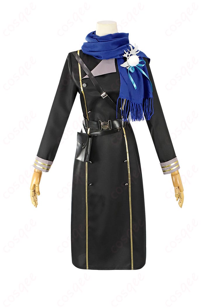 コスプレ衣装の内搭部分の正面装飾詳細。衣装のディテールが美しく再現されています。