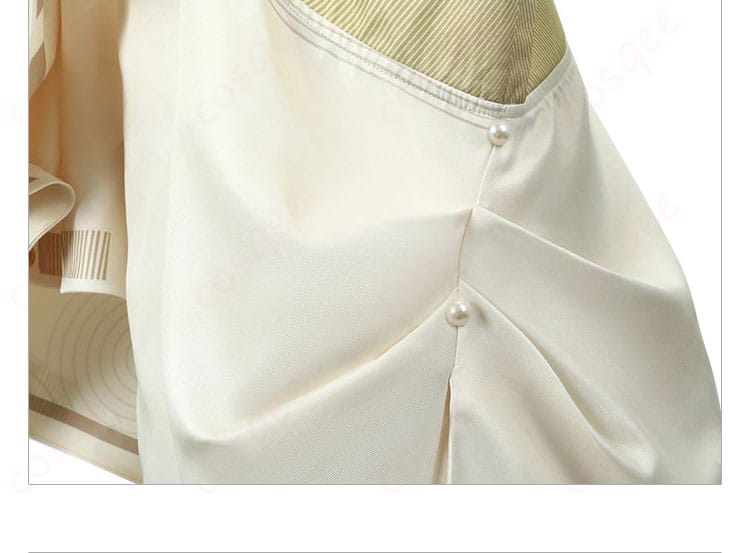 リバース1999 37(サーティセブン)コスプレ衣装の衣摆装飾。美しいシルエットと細かい装飾。