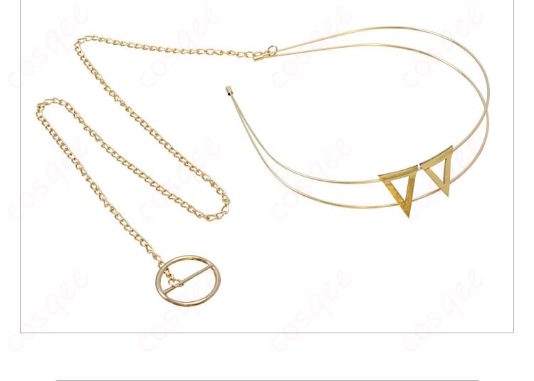 リバース1999 37(サーティセブン)コスプレ衣装の発飾り。精緻で華やかなデザイン。