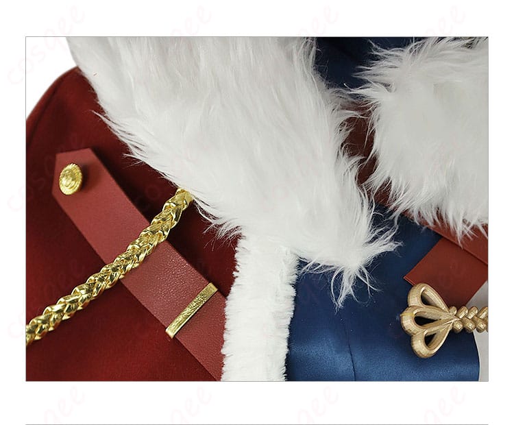 リバース1999 エニセイ コスプレ衣装 披风衣领 白いフワフワの装飾