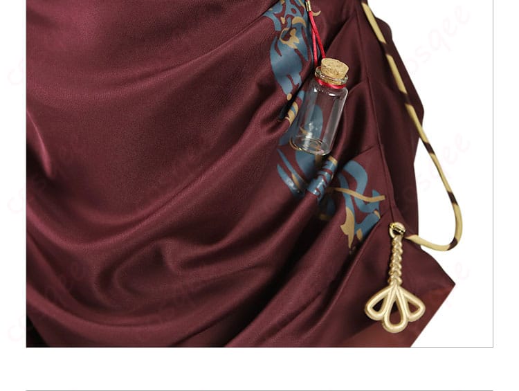 リバース1999 エニセイ コスプレ衣装 スカートの装飾ディテール