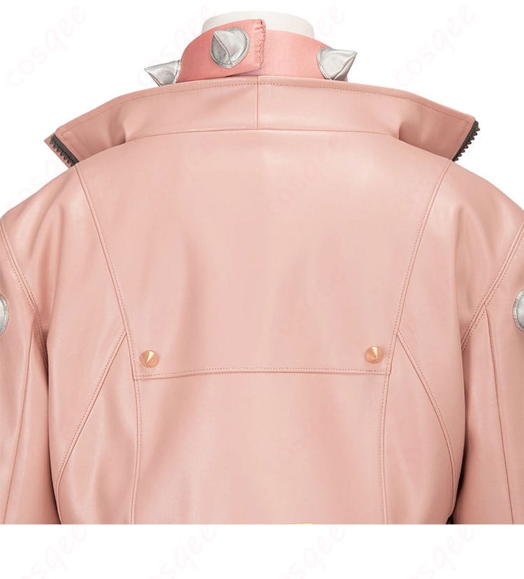 エルフェルト=ヴァレンタイン コスプレ衣装 背面の装飾ディテール、豪華な仕上がり