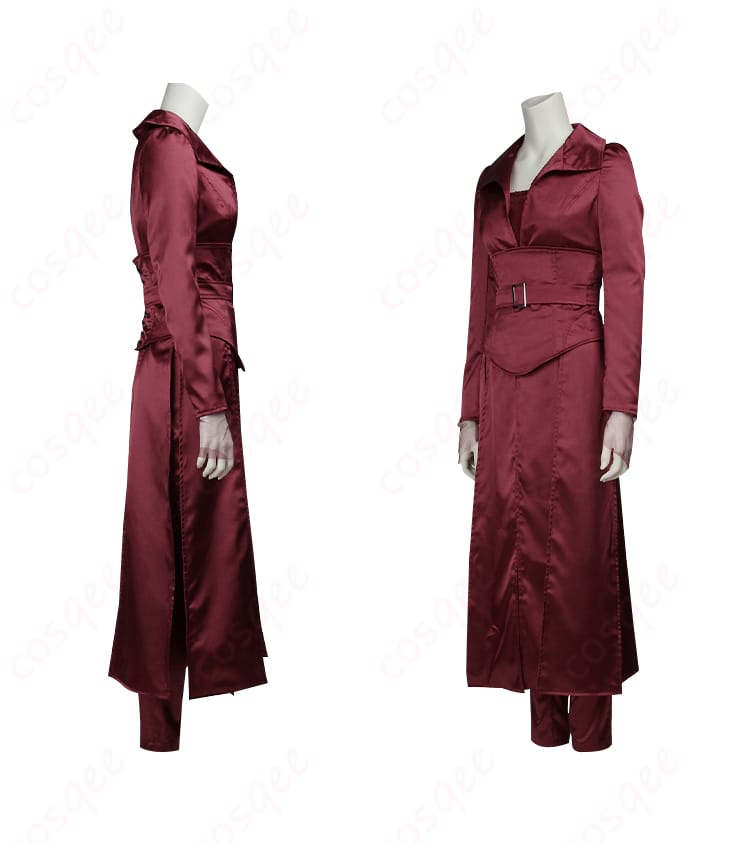 X-MEN ジーン・グレイ コスプレ衣装 サイドビューで衣装の全体的なラインをチェック!