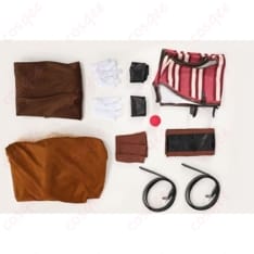 ONE PIECE バギー 実写版コスプレ衣装 派手色コートで悪役感を堪能できる多点セット - 5枚目の画像（サムネイル）