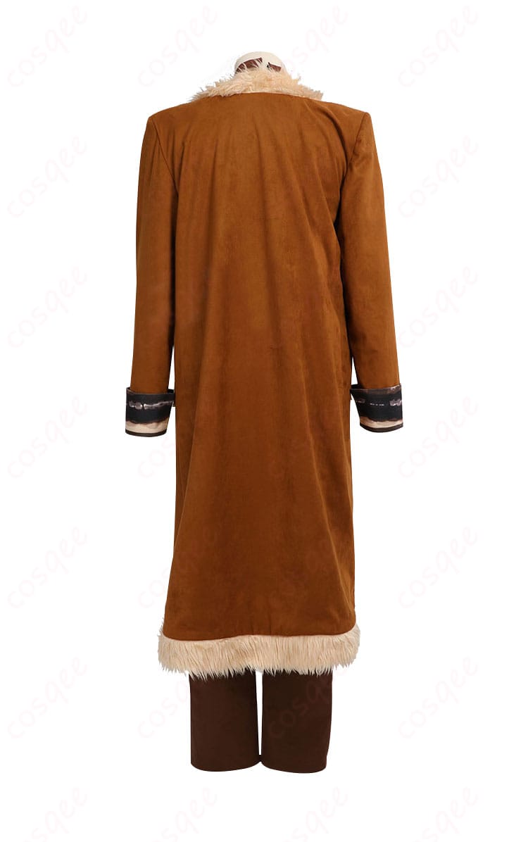 バギー コスプレ衣装の背面画像。背面の装飾と全体的なデザインを確認。