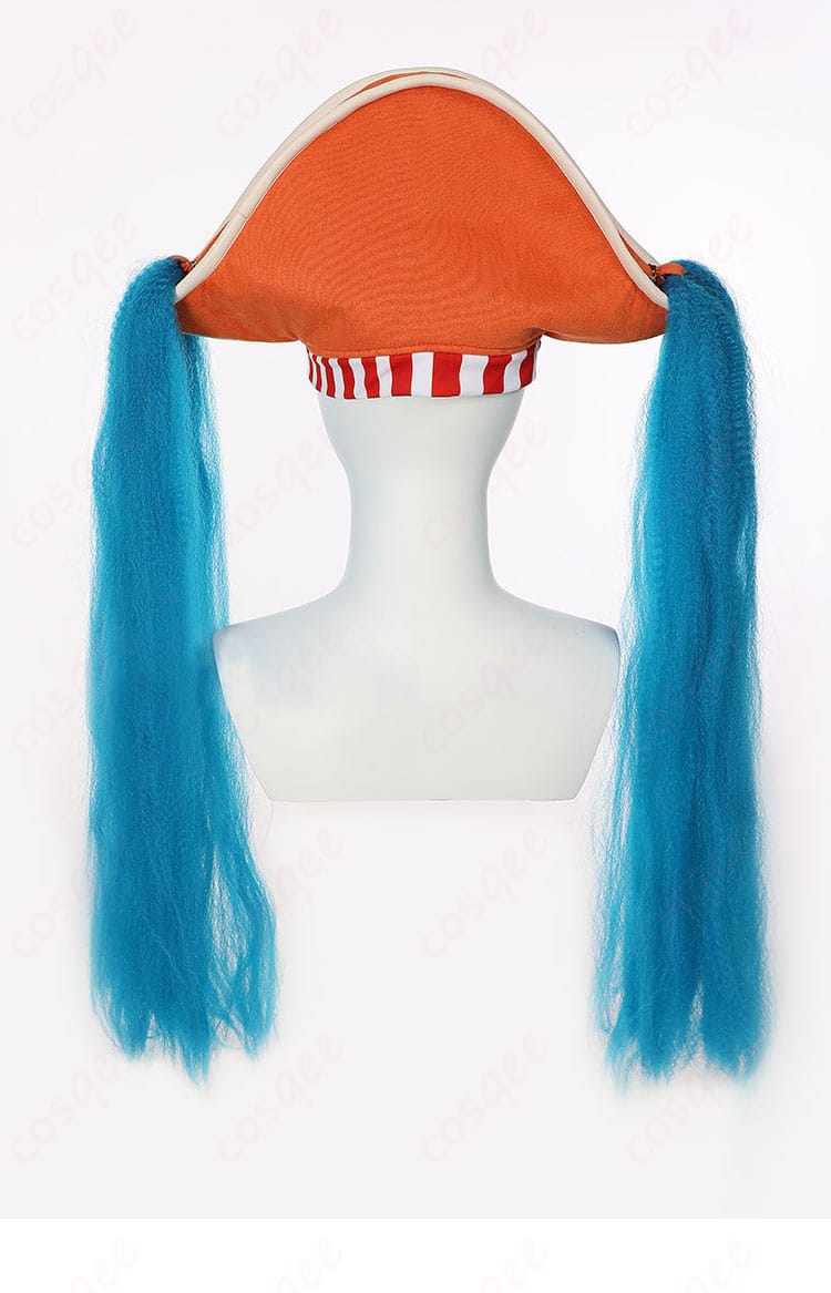 バギーコスプレ衣装の帽子背面画像。帽子の後ろのディテールも見逃せない。