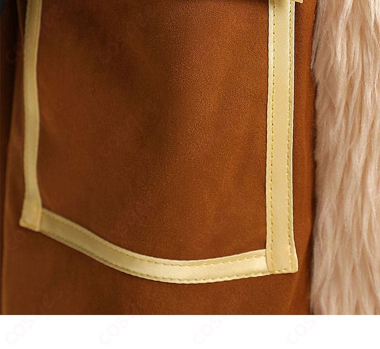 実写版コスプレ衣装の衣袋部分。機能的で美しいデザインが特徴。