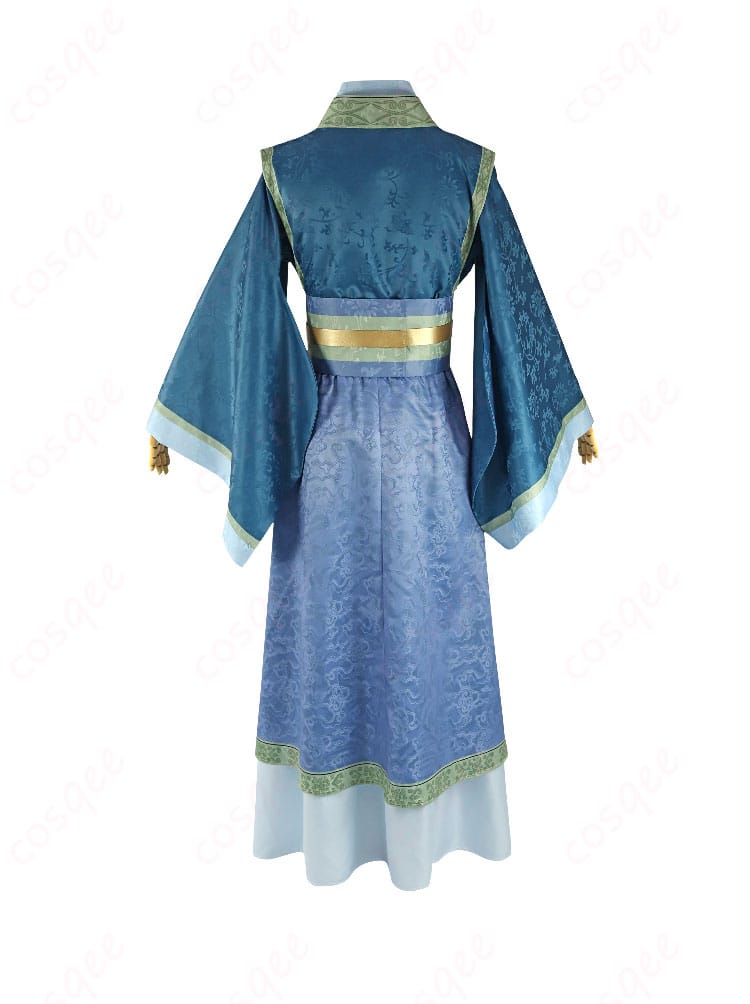 華瑞月 コスプレ衣装 皇帝の弟 背面図 - 高忠実度再現 薬屋のひとりごと コスプレ