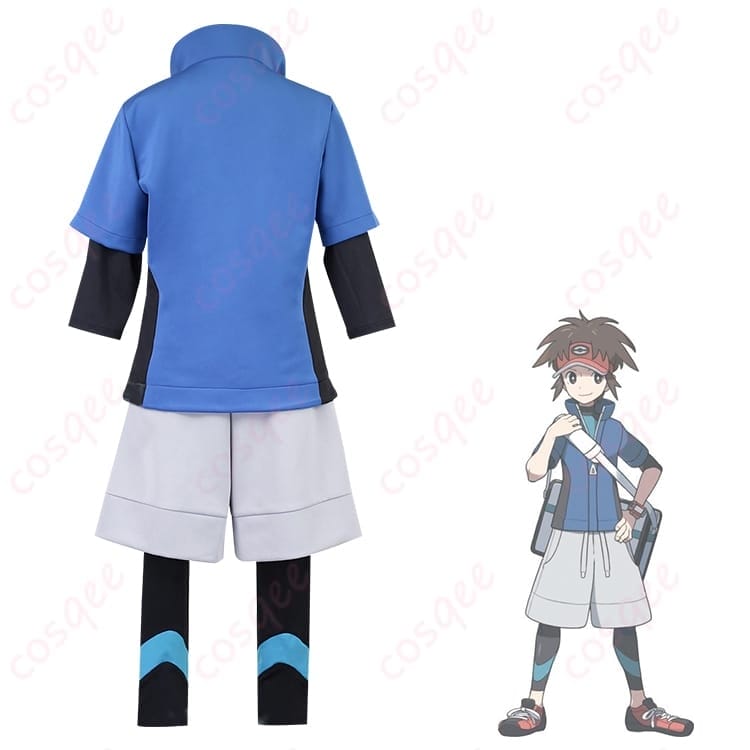 ポケモンBW2 キョウヘイの爽やかスポーティ服で、動きやすく写真映えする一着 - 2枚目の画像