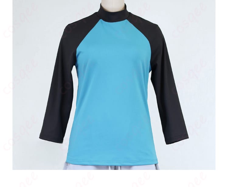 キョウヘイ コスプレ衣装の長袖部分のディテール。細かい縫製と素材に注目してください。