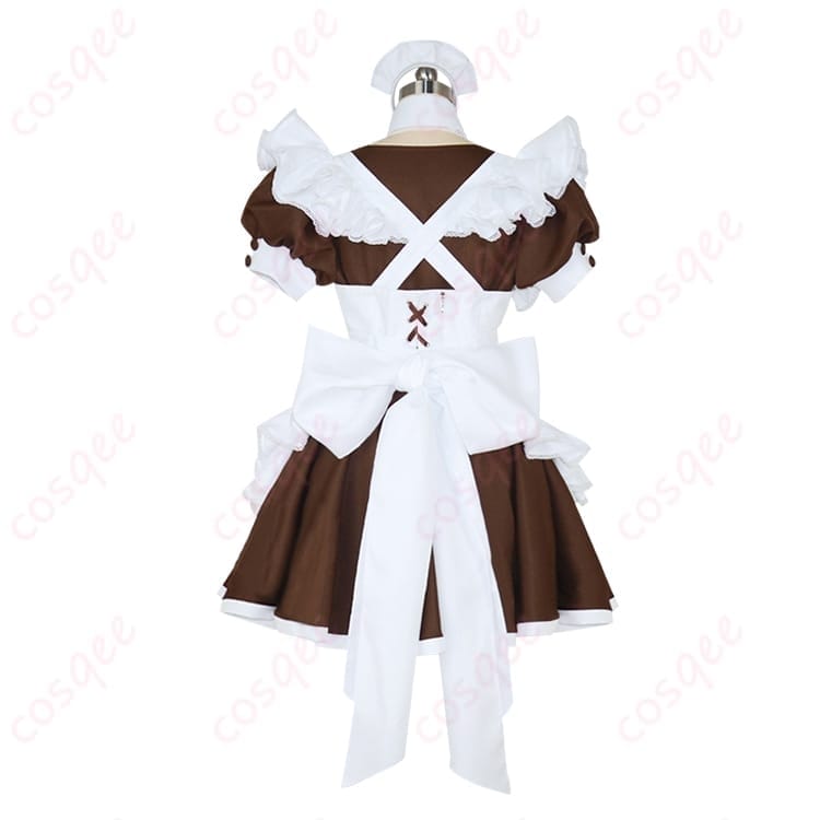 秋葉原メイドカフェの雰囲気をまとう清楚ガーリーな制服風メイド服 - 4枚目の画像