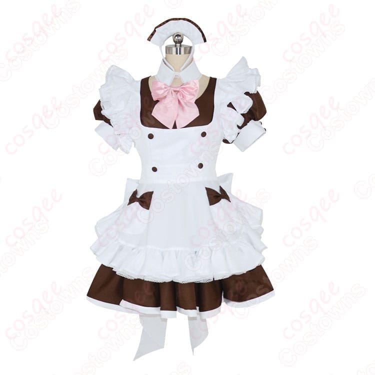 秋葉原メイドカフェの雰囲気をまとう清楚ガーリーな制服風メイド服 - 5枚目の画像