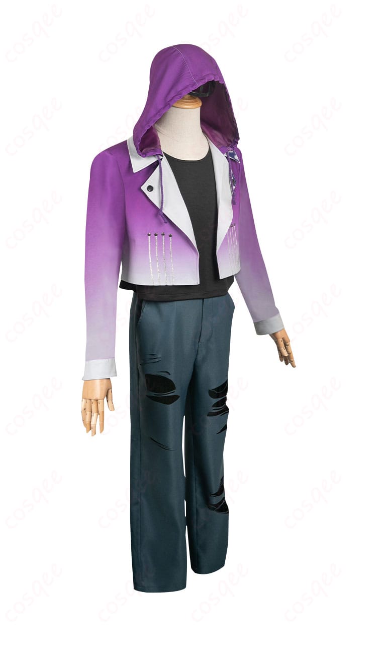 にじさんじ 葛葉 コスプレ衣装 左側面 - 細部までこだわったデザイン。コスプレ愛好者必見!