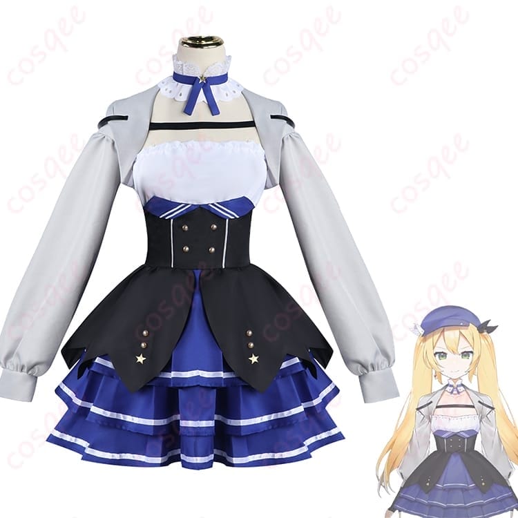 VTuber Dokibird ドキバード衣装 ゴシック上品シルエットで撮影映えするコスプレ - 1枚目の画像