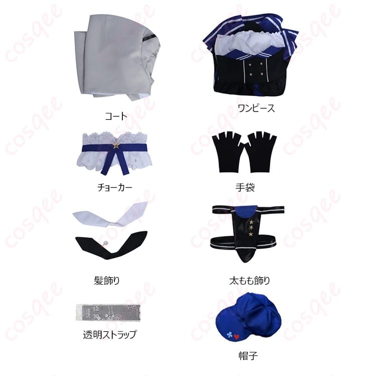 VTuber Dokibird ドキバード衣装 ゴシック上品シルエットで撮影映えするコスプレ - 3枚目の画像