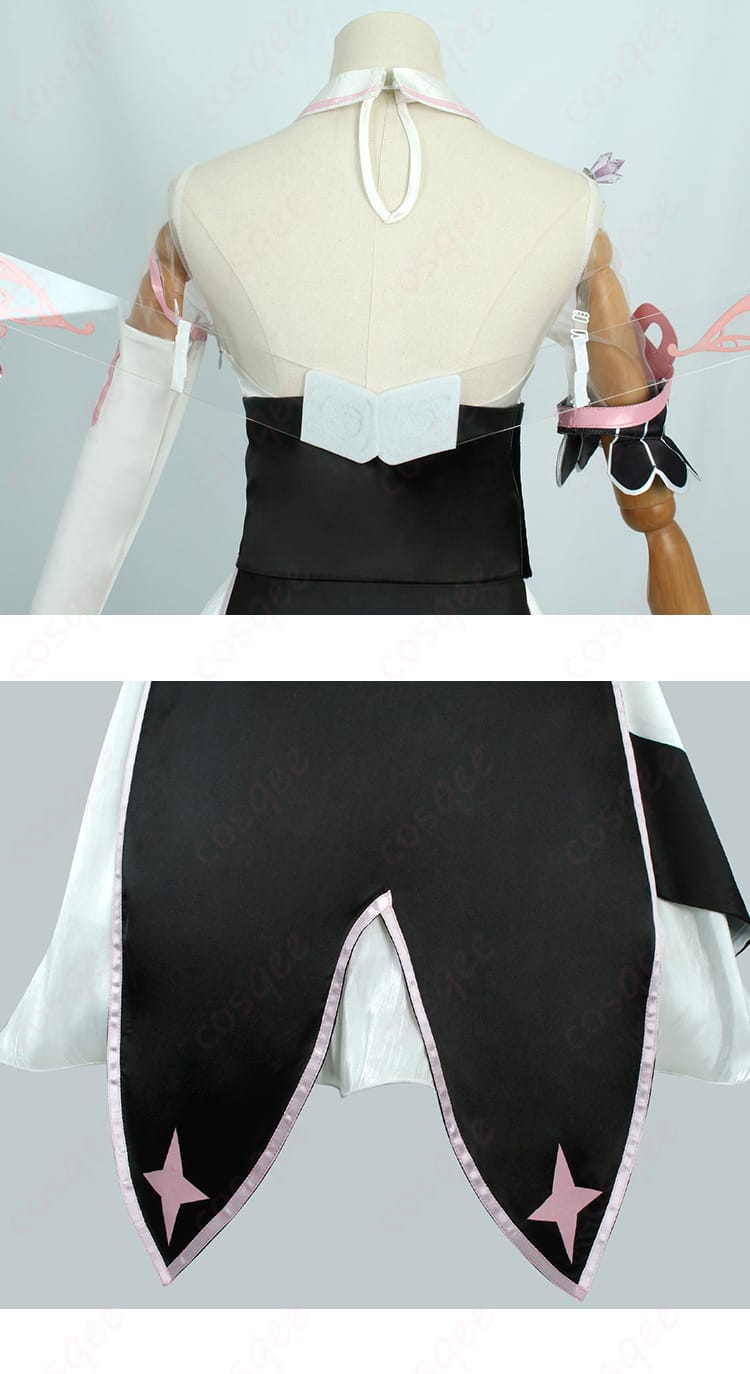 hololive 古石ビジュー コスプレ衣装 背中のディテールアップ。羽のバランスや装飾が際立つポイント。