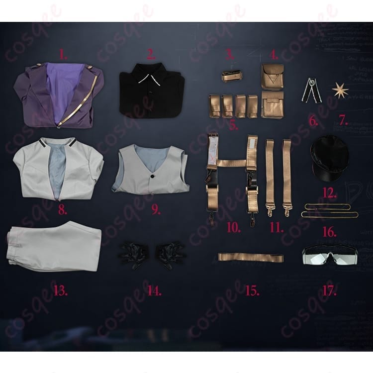 無期迷途 マチルダの知的クールを纏うコスプレ衣装 小物まで揃って写真映え - 7枚目の画像