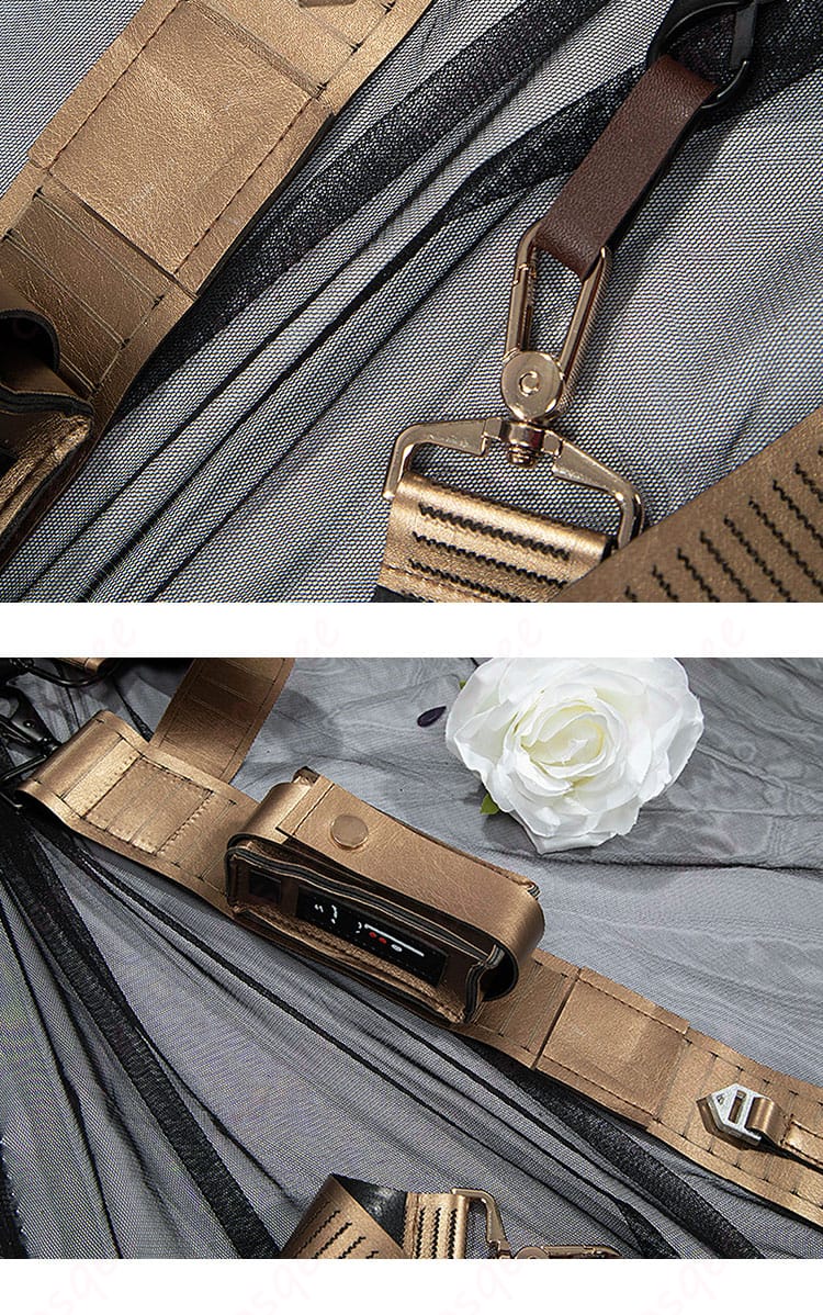 無期迷途 マチルダ コスプレ衣装 小型ウエストポーチのディテール、機能的なデザイン