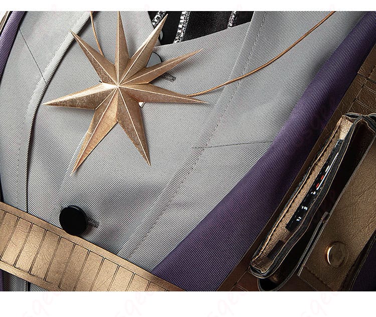 無期迷途 マチルダ コスプレ衣装 胸元の装飾詳細、精緻なデザイン