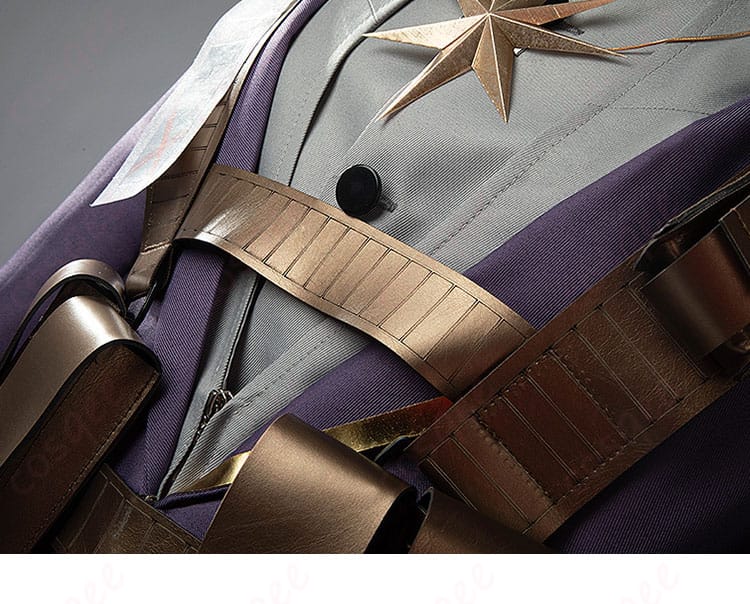 無期迷途 マチルダ コスプレ衣装 胸前の装飾細部、リアルな再現