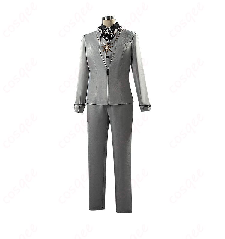 無期迷途 マチルダ 灰色礼服 コスプレ衣装 正面、洗練されたデザイン