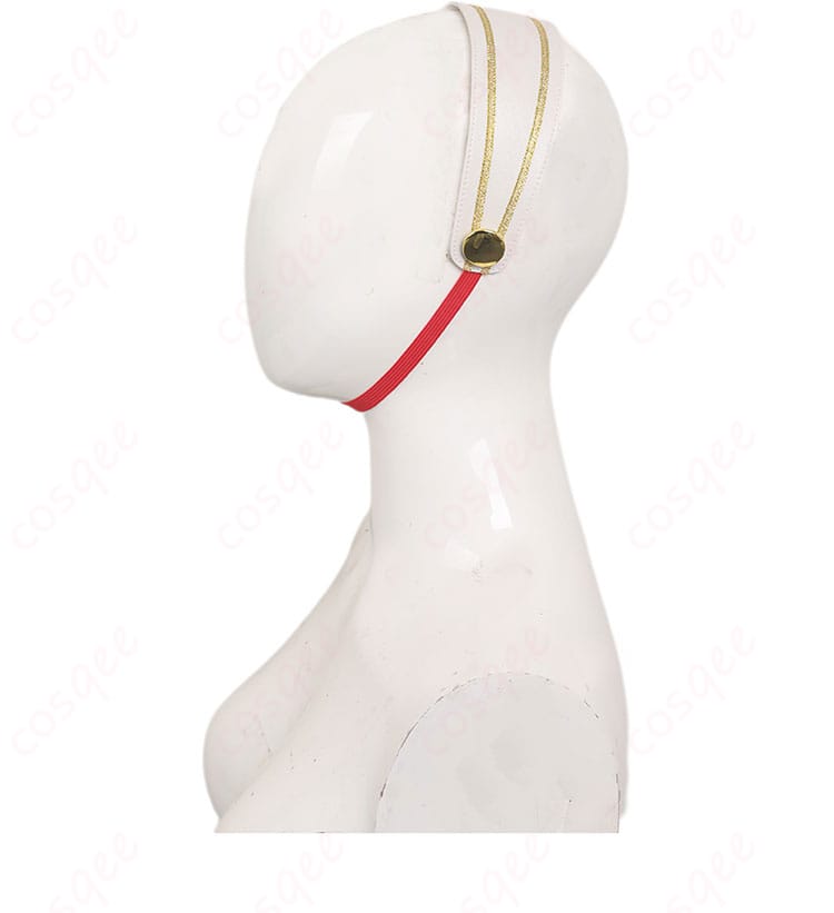 ヨル・フォージャー コスプレ衣装の頭飾り装飾のディテール。精緻なデザインが目を引きます。