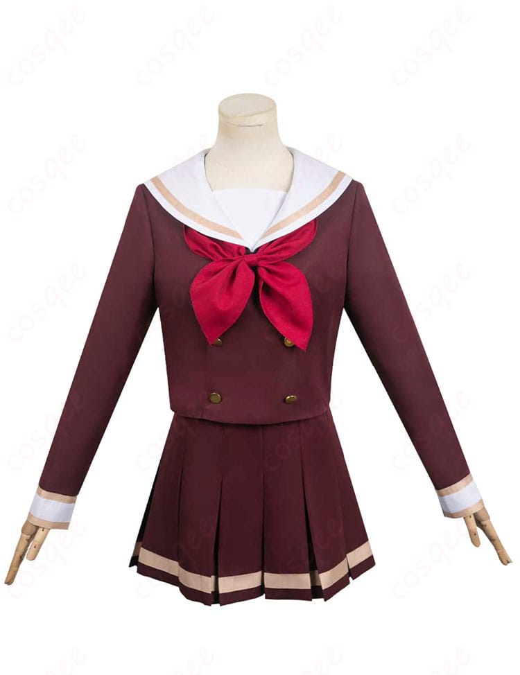 黄前久美子 コスプレ衣装 正面からの全体画像。ユーフォニアムの主人公、黄前久美子の忠実再現コスプレ。