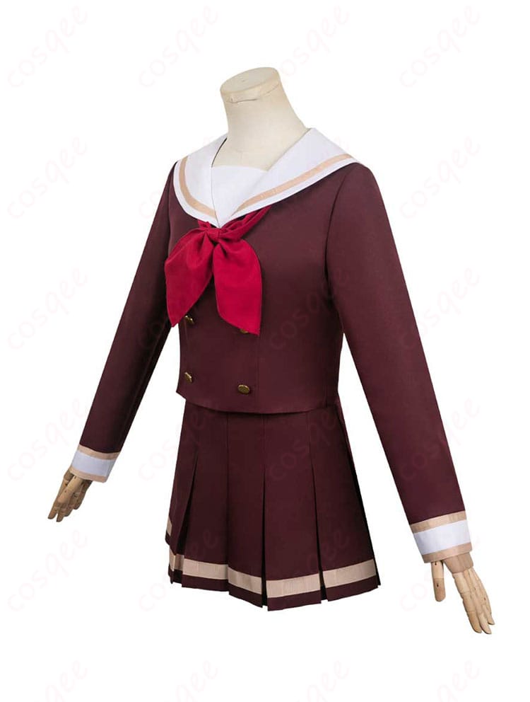 黄前久美子 コスプレ衣装 側面のデザイン。北宇治高校の制服をしっかりと再現したコスプレ衣装。