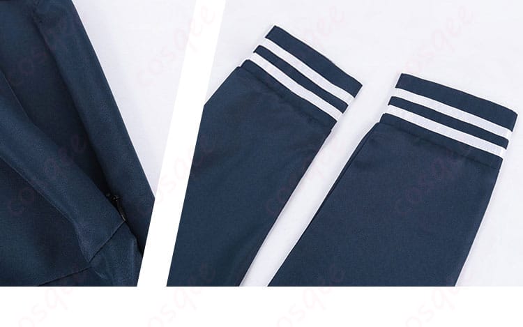 黒江真由 コスプレ衣装の袖部のディテール