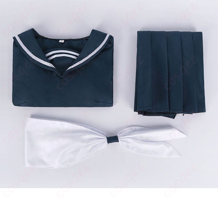 黒江真由 コスプレ衣装セット内容の展示