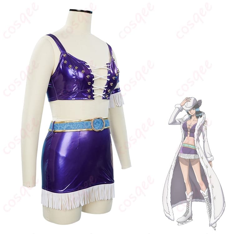 ONE PIECE ニコ・ロビンの気品を纏うコスプレ衣装 エレガントに写真映え - 5枚目の画像