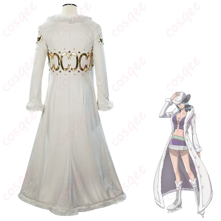 ONE PIECE ニコ・ロビンの気品を纏うコスプレ衣装 エレガントに写真映え - 3枚目の画像