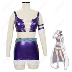 ONE PIECE ニコ・ロビンの気品を纏うコスプレ衣装 エレガントに写真映え - 4枚目の画像（サムネイル）