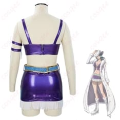 ONE PIECE ニコ・ロビンの気品を纏うコスプレ衣装 エレガントに写真映え - 6枚目の画像（サムネイル）