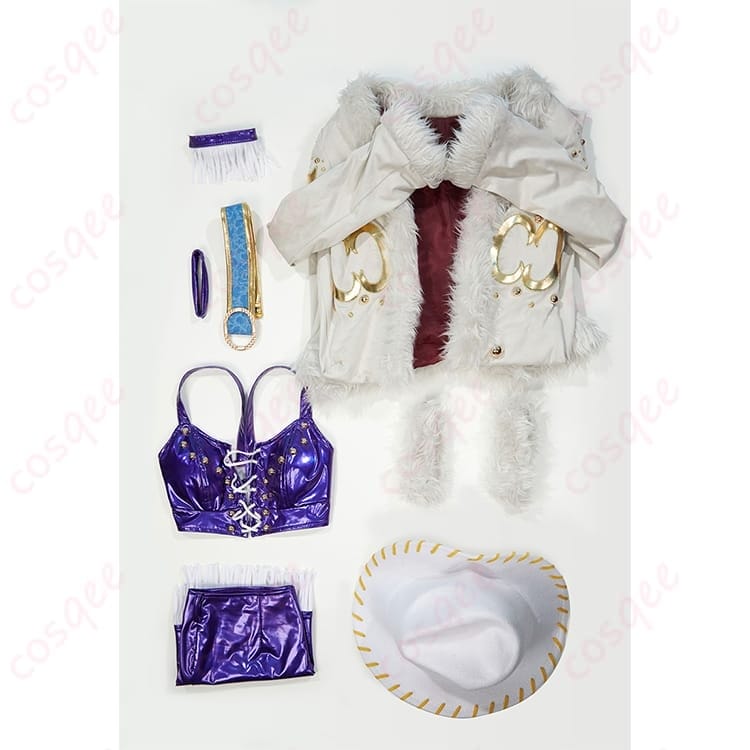 ONE PIECE ニコ・ロビンの気品を纏うコスプレ衣装 エレガントに写真映え - 7枚目の画像