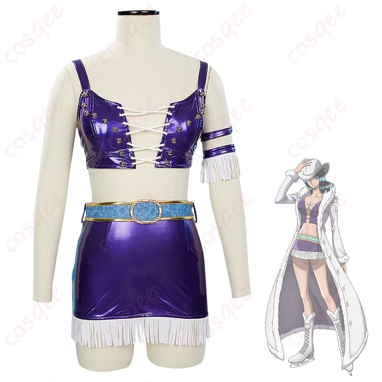 ONE PIECE ニコ・ロビンの気品を纏うコスプレ衣装 エレガントに写真映え - 4枚目の画像