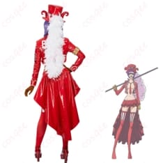 ONE PIECE ベロ・ベティの軍服風コスプレ一式 撮影映えしてイベントでも活躍 - 3枚目の画像（サムネイル）