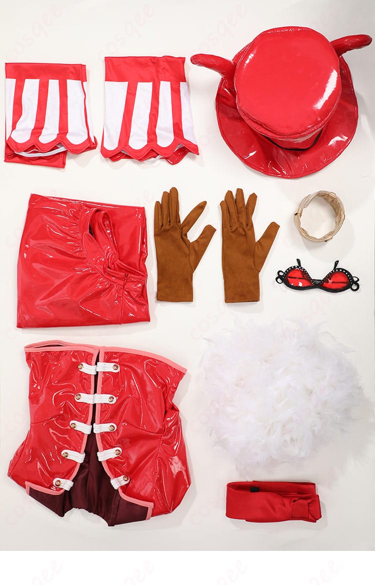 『ONE PIECE』ベロ・ベティ東軍軍隊長コスプレ衣装セット内容。すべてが揃って、すぐに楽しめます。