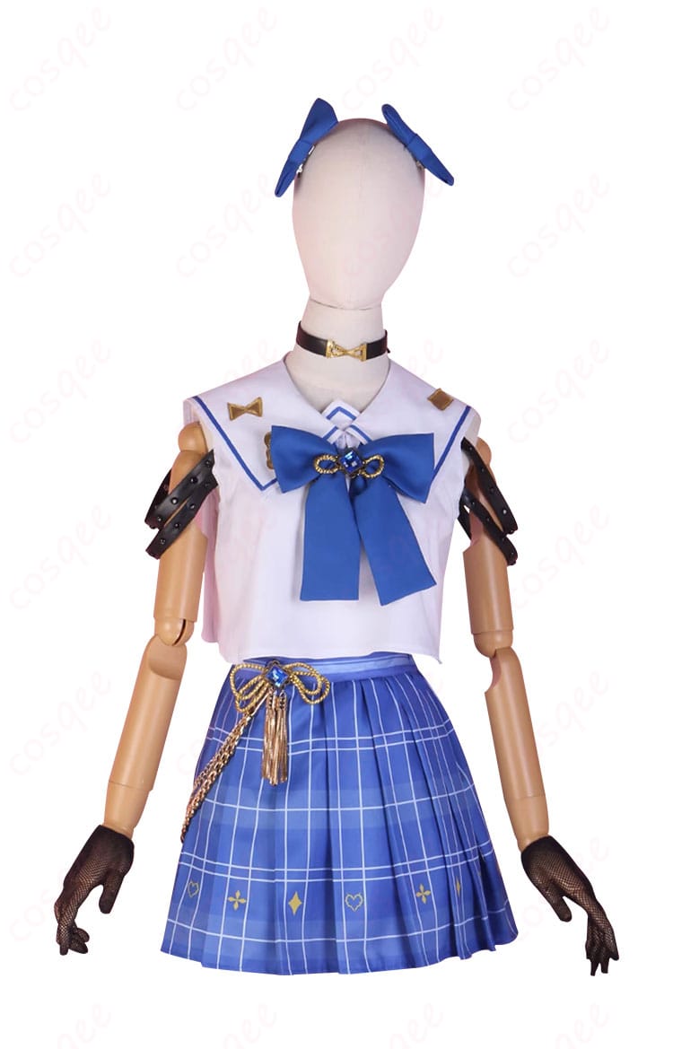 アイク・イーヴランド コスプレ衣装の正面ビュー。Luxiemデビュー時の衣装の特徴を忠実に再現。高還元度コスプレ衣装。