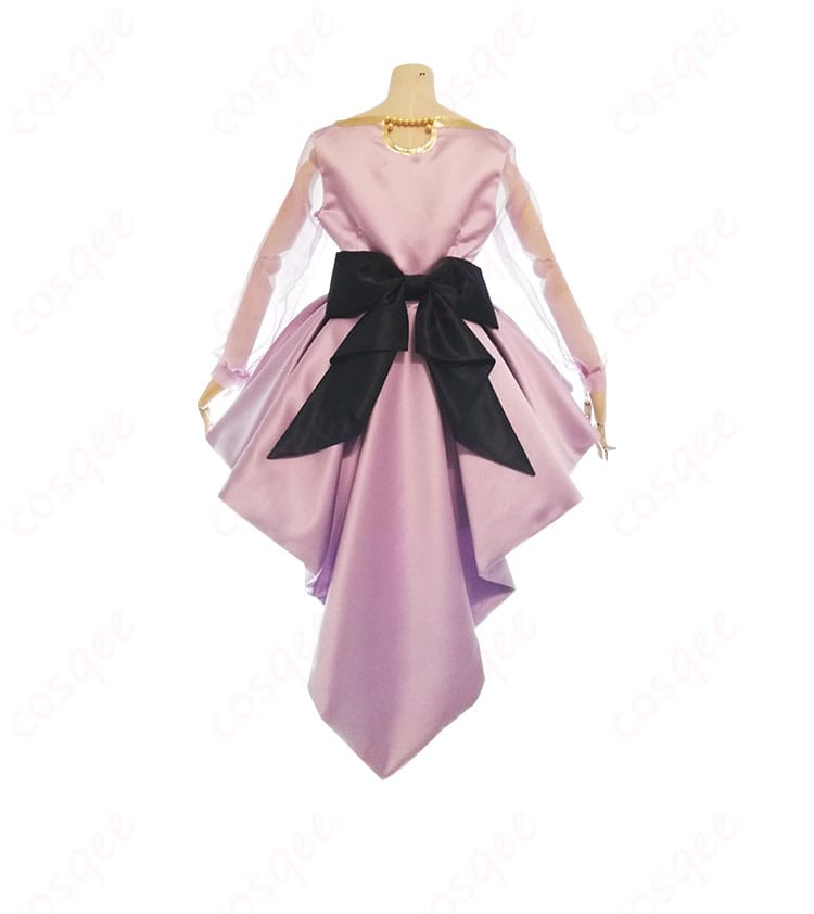 美山鈴音 コスプレ衣装 背面のデザイン。リアルな再現度で、美山鈴音のキャラクターを忠実に表現。