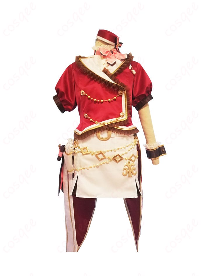 アイドルマスター シンデレラガールズ 姫川友紀 コスプレ衣装 正面の全身画像。高忠実再現の衣装詳細をチェック!