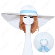 ポケモン サンムーンのリーリエを清楚に纏う ワンピース・帽子・靴下のコスプレセット - 6枚目の画像（サムネイル）