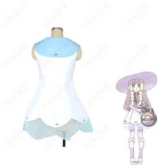 ポケモン サンムーンのリーリエを清楚に纏う ワンピース・帽子・靴下のコスプレセット - 5枚目の画像（サムネイル）