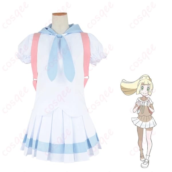 ポケモンUSUMのリーリエに変身できる清楚ガーリーなコスプレ衣装