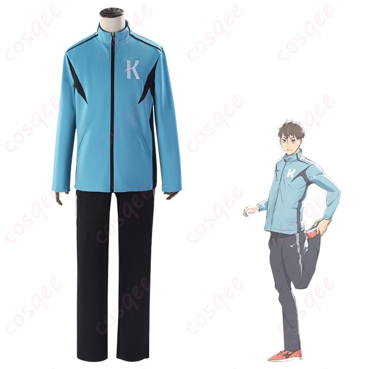 風が強く吹いている 清瀬灰二 陸上部ユニフォーム風コスプレ｜軽快で整ったスポーティ感 - 1枚目の画像