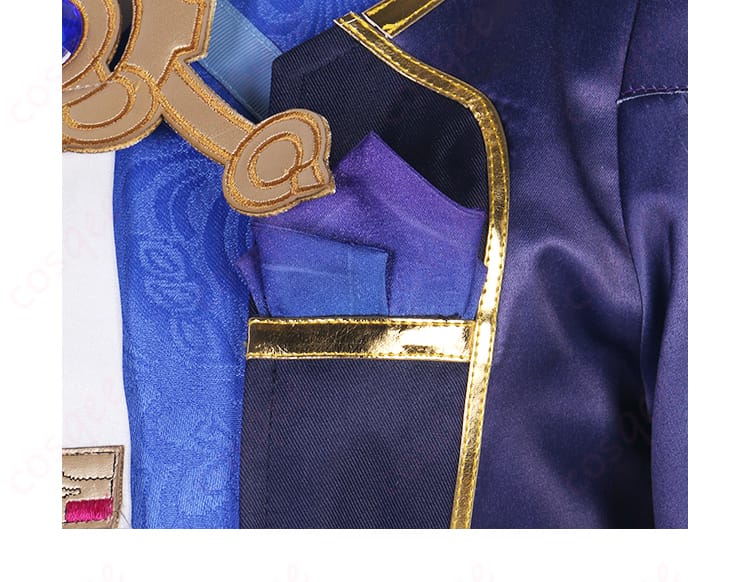 スターレイル ミーシャ コスプレ衣装 胸袋のデザインと装飾。機能性と美しさを兼ね備えたディテール。