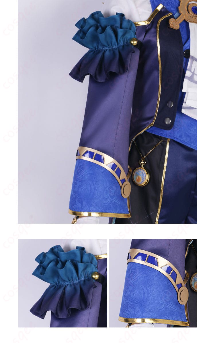 スターレイル ミーシャ コスプレ衣装 衣袖の装飾ディテール。細かいデザインで高級感を演出。