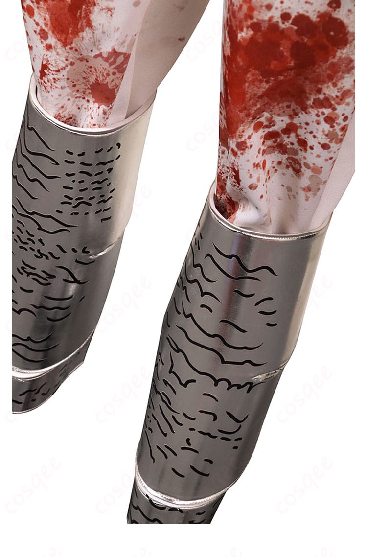 シンクレアの脚部装飾のディテール。精緻なデザインでキャラクターを完璧に表現。