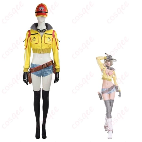 FF15 シドニー・オールムのメカニック風コスプレ衣装 写真映えして動きやすいトータルセット