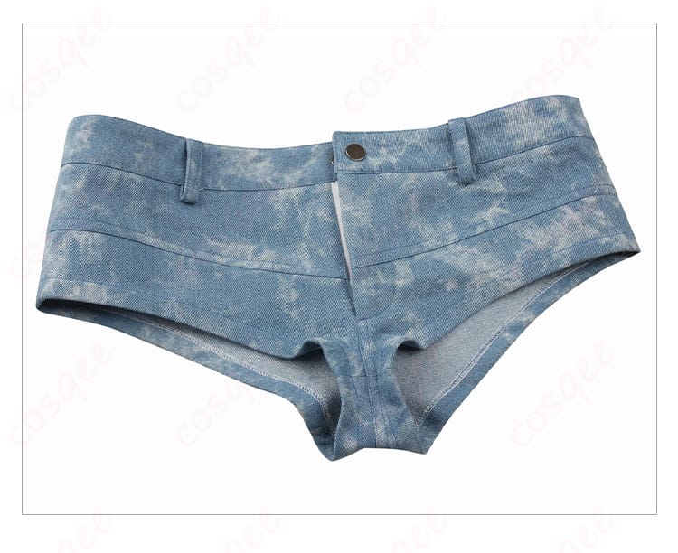 シドニー・オールム コスプレ衣装 パンツの装飾、ゲームキャラクターのファッション性を反映。